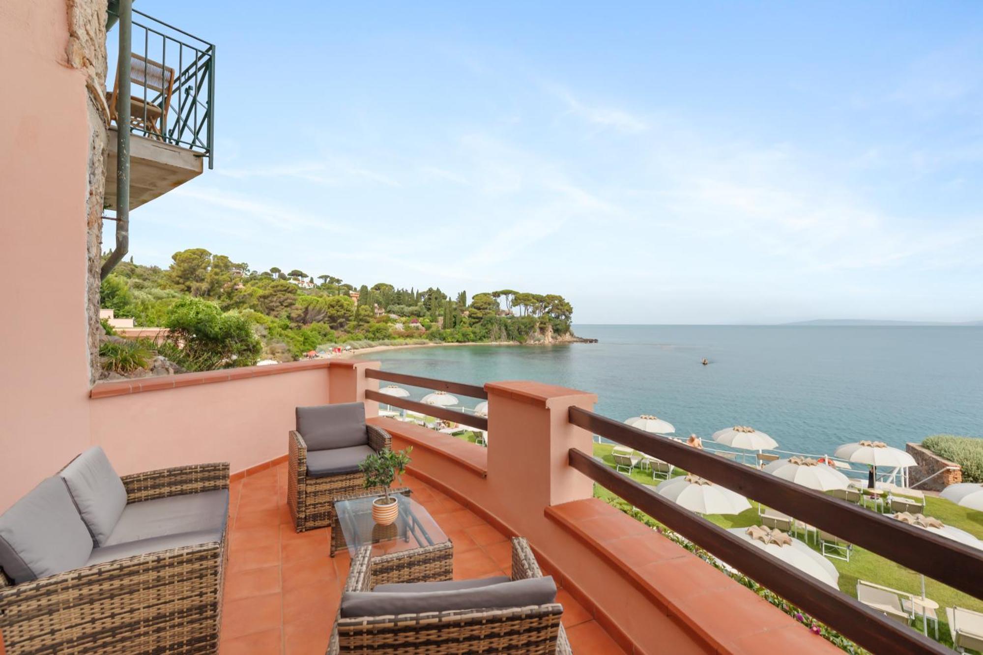 Hotel Villa Domizia Porto Santo Stefano  Bagian luar foto